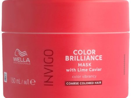 Wella Professionals Invigo Colour Brilliance Vibrant Colour Mask Coarse Hair 150ml Fashion