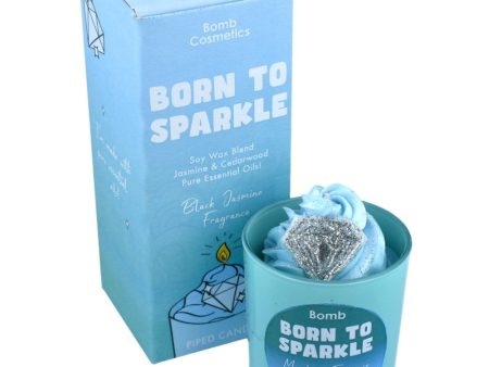 Bomb Cosmetics Born To Sparkle Piped Candle For Discount