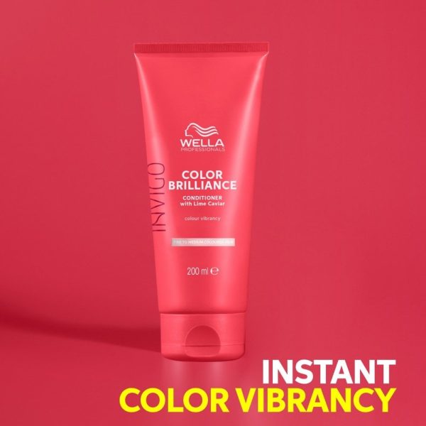 Wella Professionals Invigo Colour Brilliance Vibrant Colour Conditioner Fine Normal Hair 200ml Hot on Sale