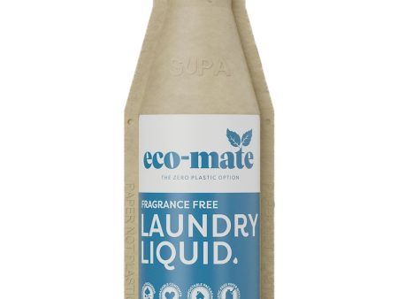 Eco-Mate Fragrance Free Laundry Liquid 500ml Online now