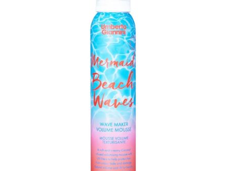 Umberto Giannini Mermaid Beach Waves Volume Mousse 200ml For Cheap