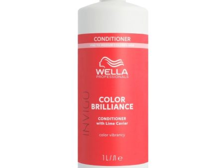 Wella Professionals Invigo Colour Brilliance Vibrant Colour Conditioner Fine Normal Hair 1000ml on Sale