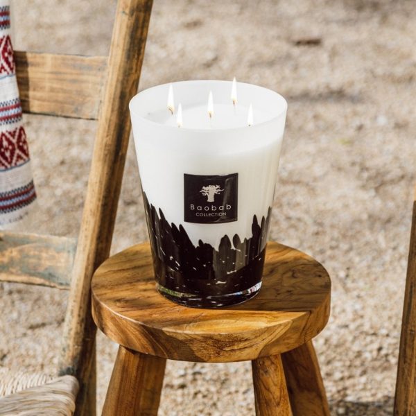 Baobab Collection Max 24 Feathers Candle Fashion