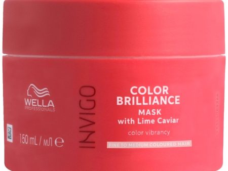 Wella Professionals Invigo Colour Brilliance Vibrant Colour Mask Fine Normal Hair 150ml Supply