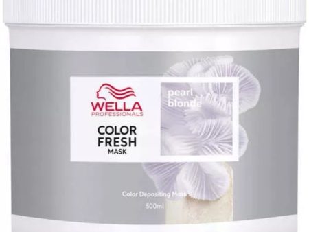 Wella Professionals Colour Fresh Mask Pearl Blonde 500ml Online Sale