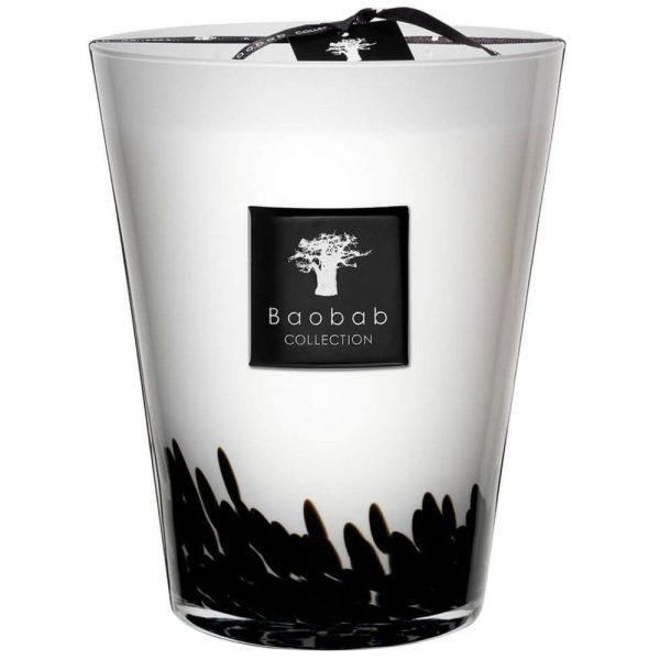 Baobab Collection Max 24 Feathers Candle Fashion